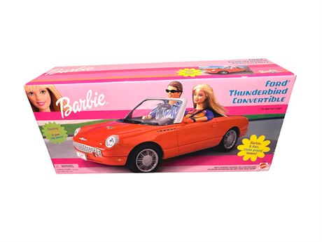 Barbie Ford Thunderbird Convertible Car
