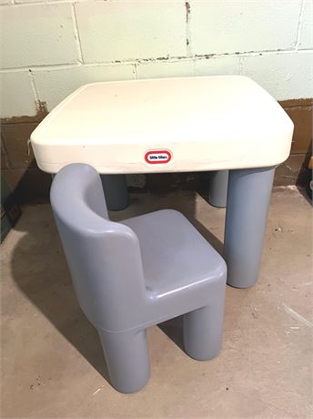 Vintage Little Tikes Table and Chair