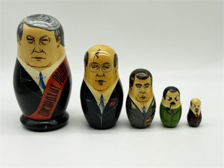 Russian Leaders Nesting Dolls