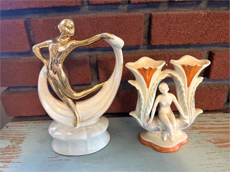 Art Nouveau Porcelain Figurines