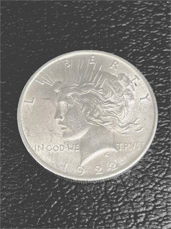 1922 Peace Dollar