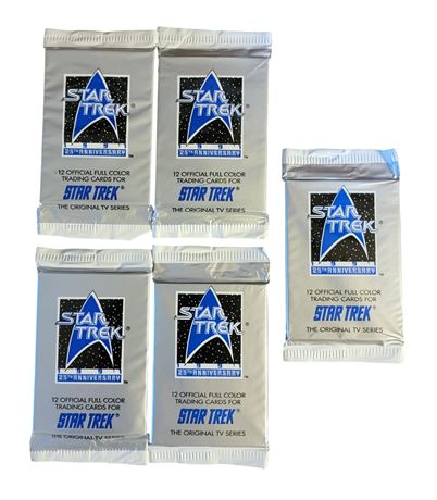Star Trek 25th Anniversary trading cards
