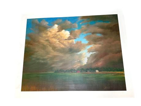 Large Gerald R. Rouge Professional Quality Print