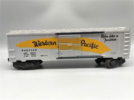Lionel Western Pacific Box Car No. 6464-100