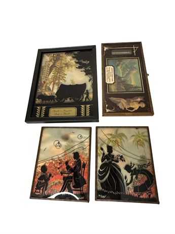 Antique/Vintage Silhouette and Advertising Art