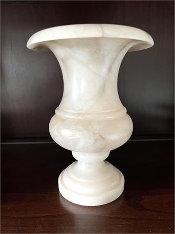 8" Tall Alabaster Vase