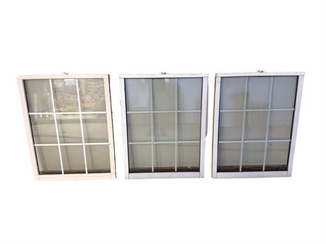 39.75" x 30.75" Wood Double Pane Windows