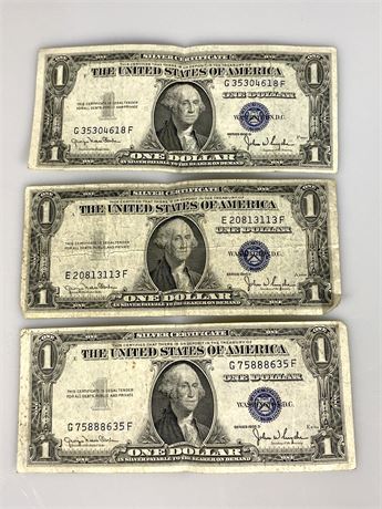 1935 One ($1) Dollar Bills
