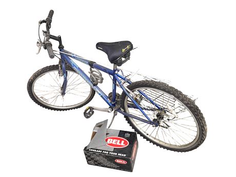 Diamondback Outlook Bicycle with Helmet
