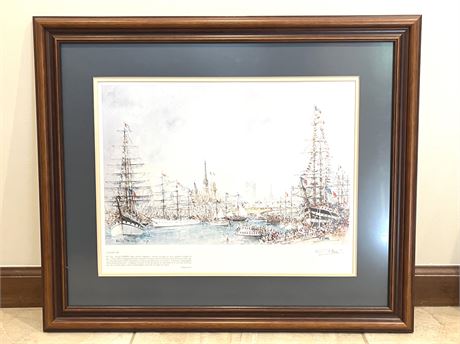 Armada Rouen Herr Francois Juillet Art Print