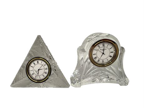 Waterford Crystal Clocks