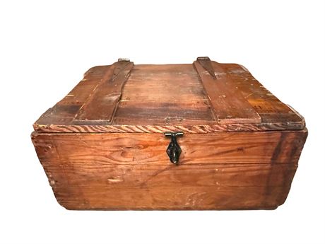 Antique Wood Chest/Crate