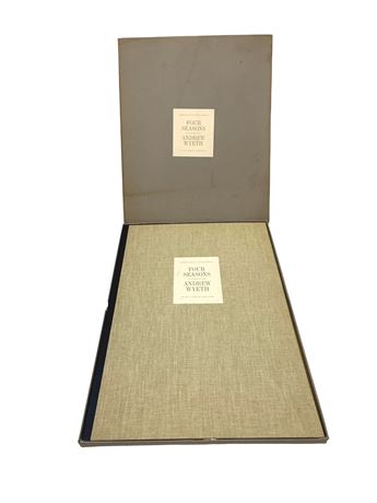 1960s Andrew Wyeth "Four Seasons" Print Portfolio