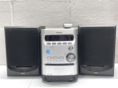 Sony Compact Disc Deck Receiver