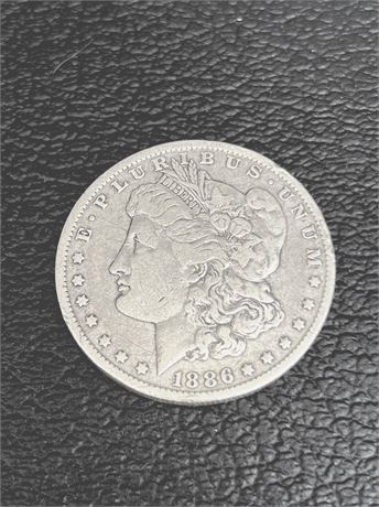 1886 Morgan Silver Dollar