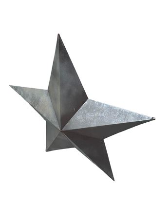 36" Diameter Metal Star Sign
