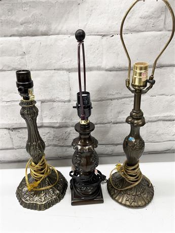 Three (3) Table Lamps