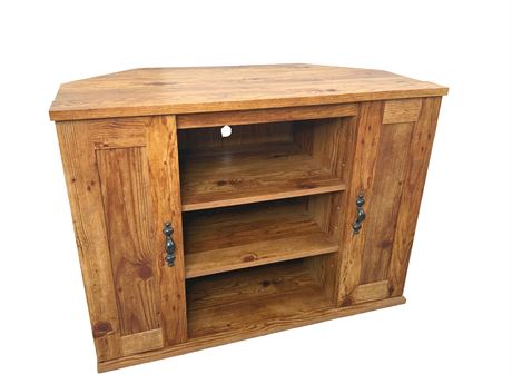 Corner Entertainment Stand