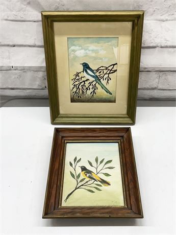 Original Bird Paintings