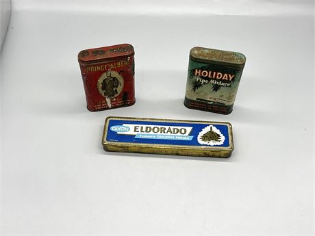 Early Advertising Tins