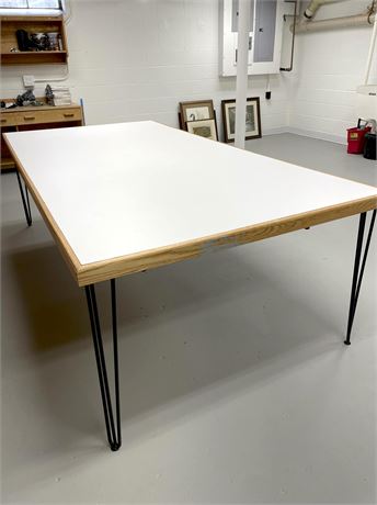 Large Laminate Work Table