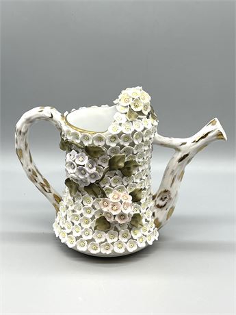 Delicate Floral Teapot