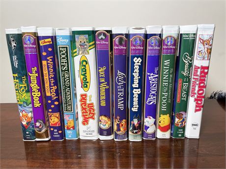 Disney VHS Tapes Lot 3