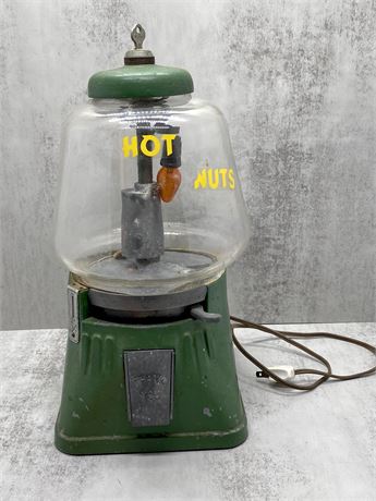 Vintage 5 Cent Gumball Machine Lamp