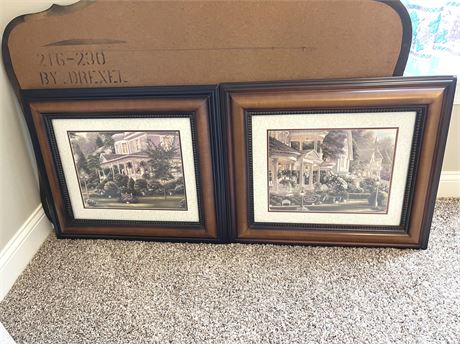 Framed Victorian Prints