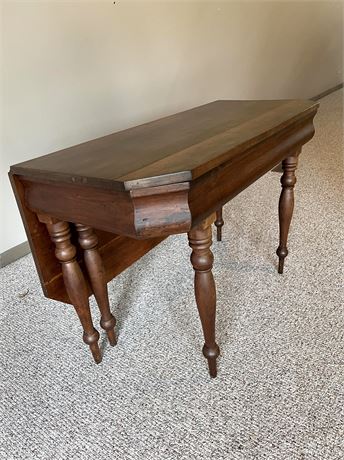 Antique Primitive Drop Leaf Table