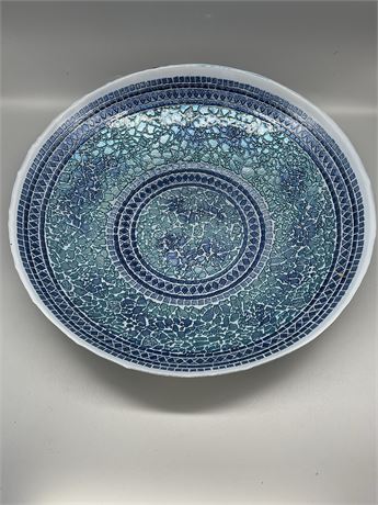 Blue Mosaic Decorative Bowl
