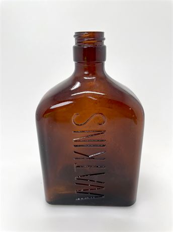 1930s 'WATKINS' Embossed Chemical Poison Bottle