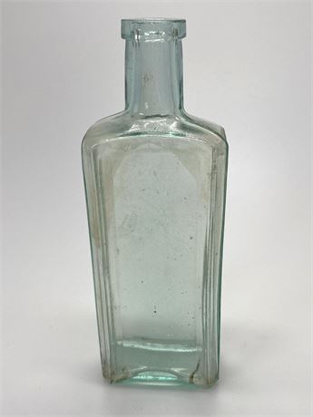 1880s Healy & Bigelow Indian Sagwa Aqua Bottle