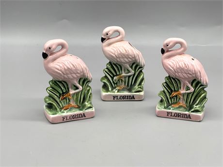 Three (3) Flamingos