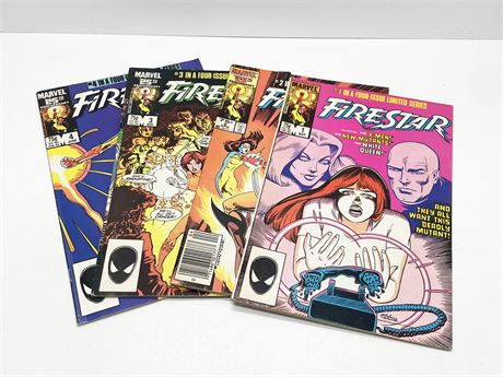 Firestar Comics #1-#4