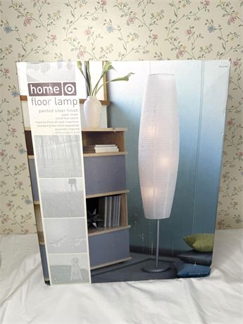 NEW Target Home Paint Silver Floor Lamp