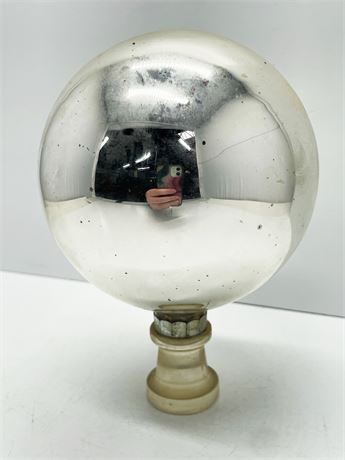 Antique Mercury Glass Ball
