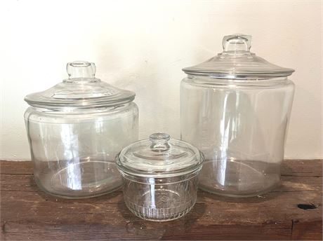 Glass Canisters