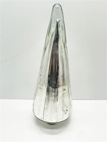 Antique Mercury Glass Cone