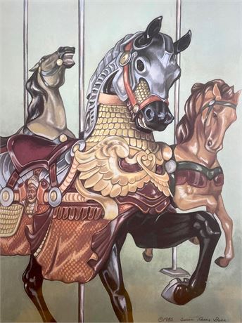 Susan Norris Barr "Armoured Muller" Limited Edition Lithograph