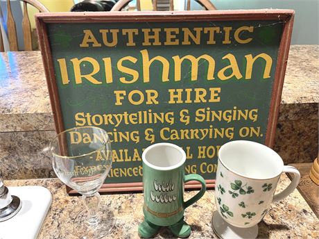 Irish Decorative Lot