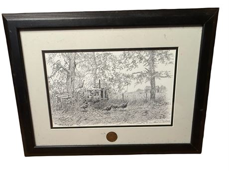 National Wild Turkey Federation Dave Barnhouse Signed Print