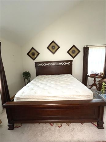 King Bed Frame & Bed