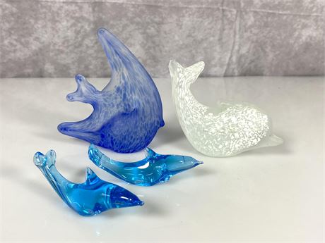 Glass Fish and Dolphins