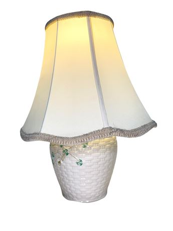 Belleek Irish Porcelain Table Lamp