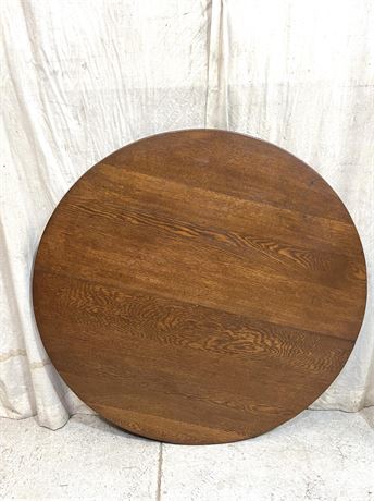 Round Oak Table