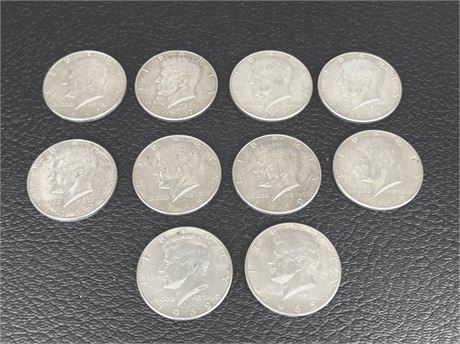 1965-69 John F. Kennedy Half Dollars