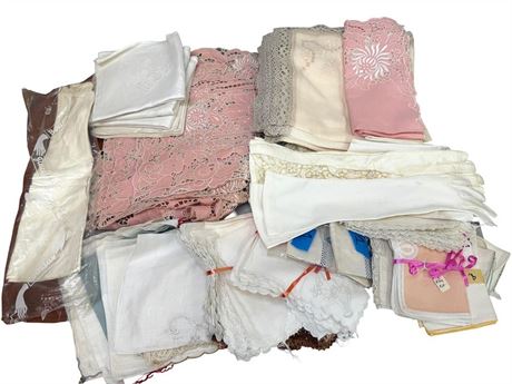 Antique/Vintage Linen Lot