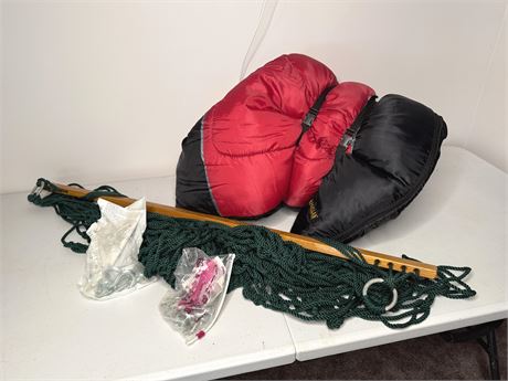Hammock and Sleeping Bag