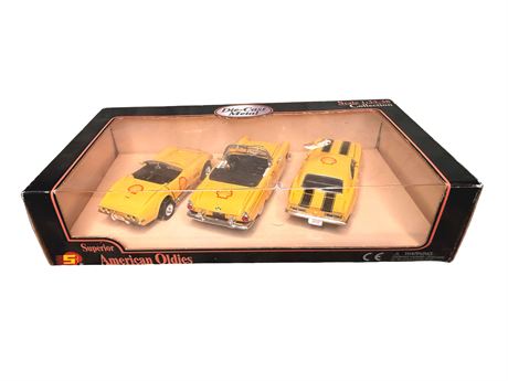 Superior American Oldies Diecast Metal Cars